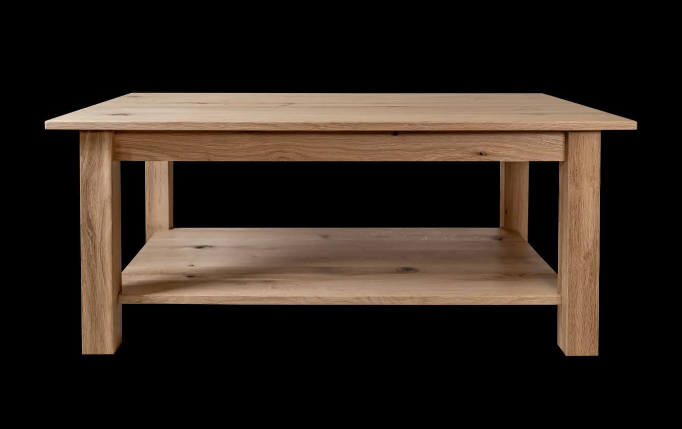MIAM — Couchtisch Classic aus massiver Eiche, Bild 3