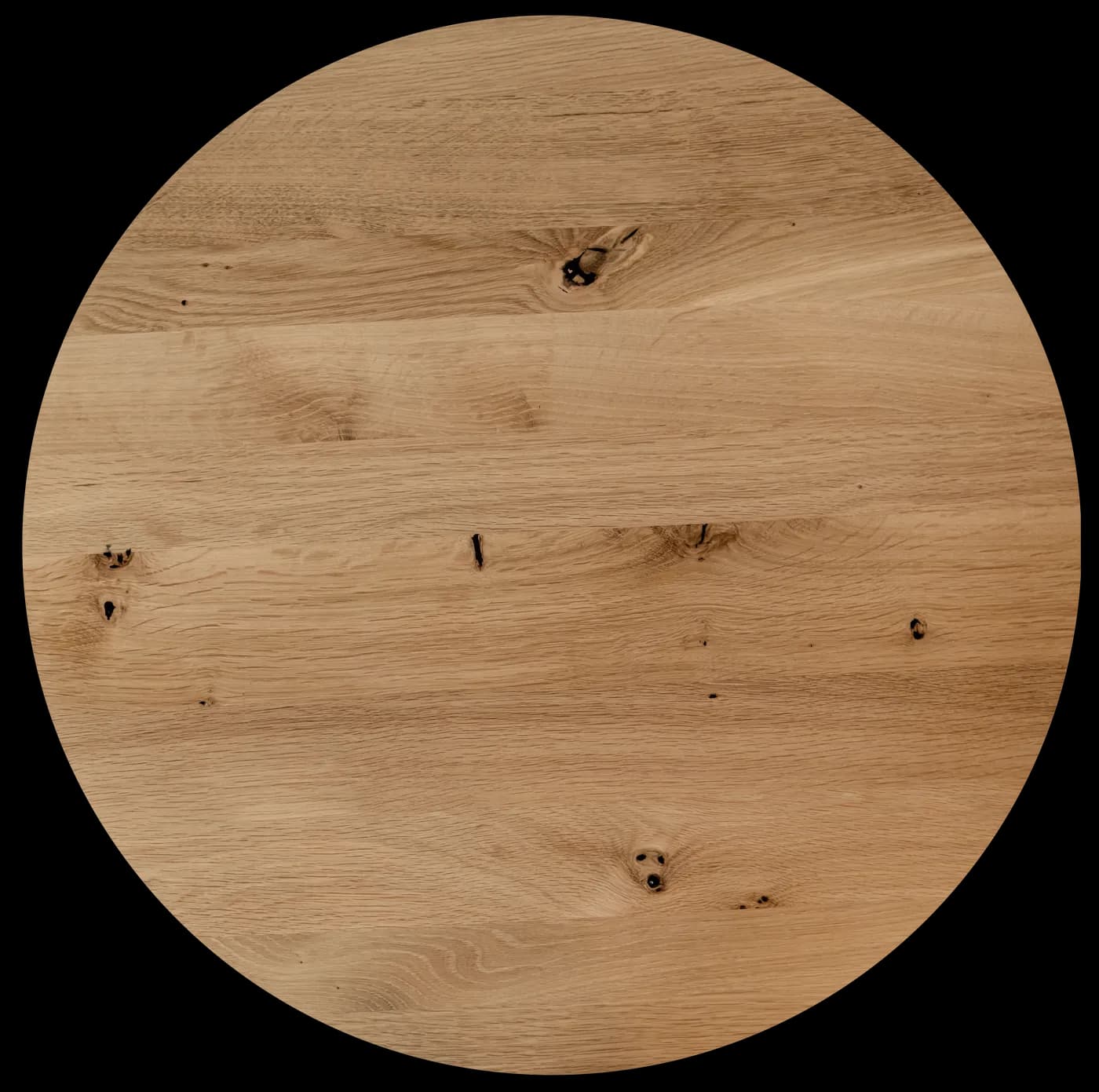 MIAM — Runder Stehtisch Round Bar aus massiver Eiche, Bild 5