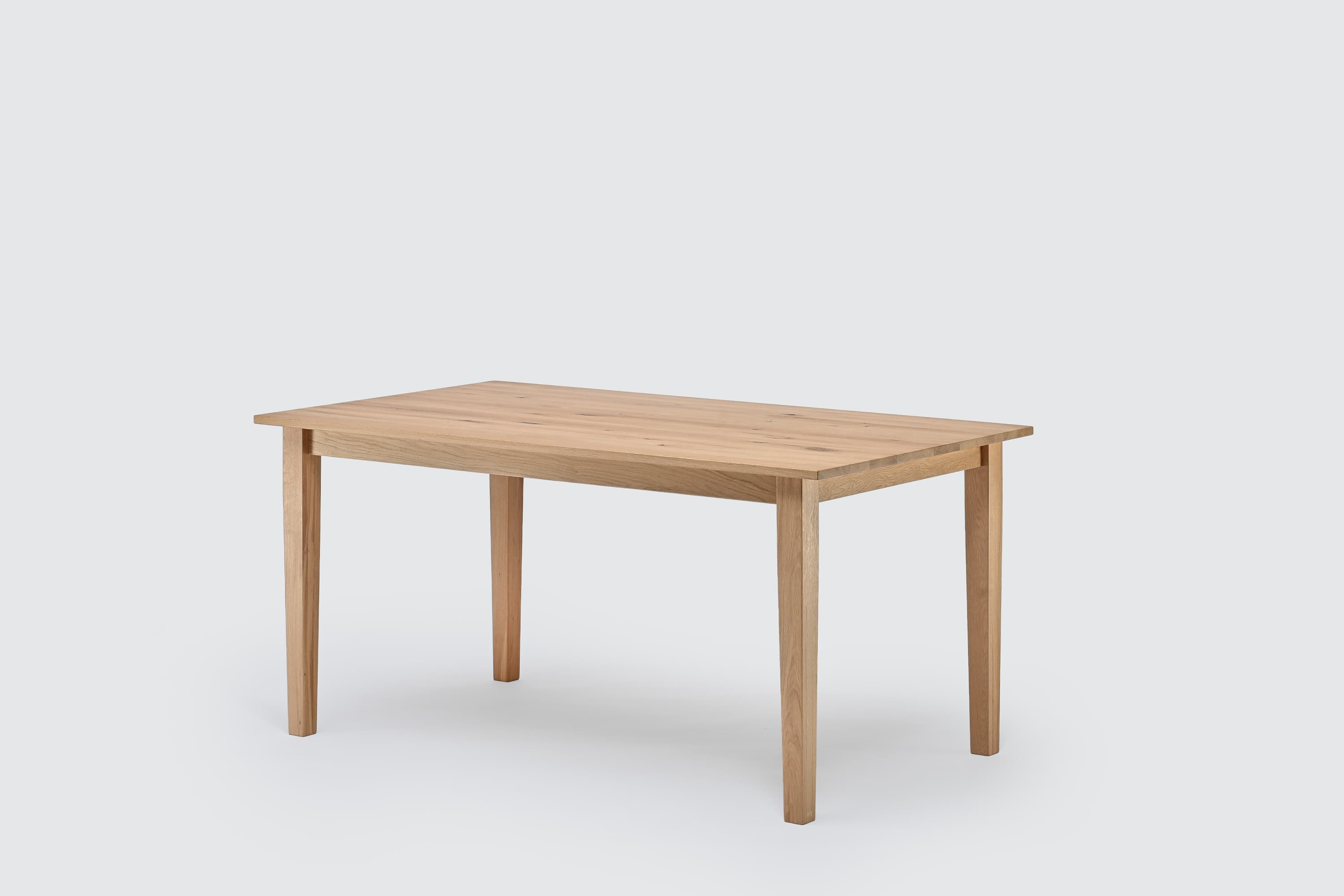 MIAM — Classic dining table in solid oak, image 2
