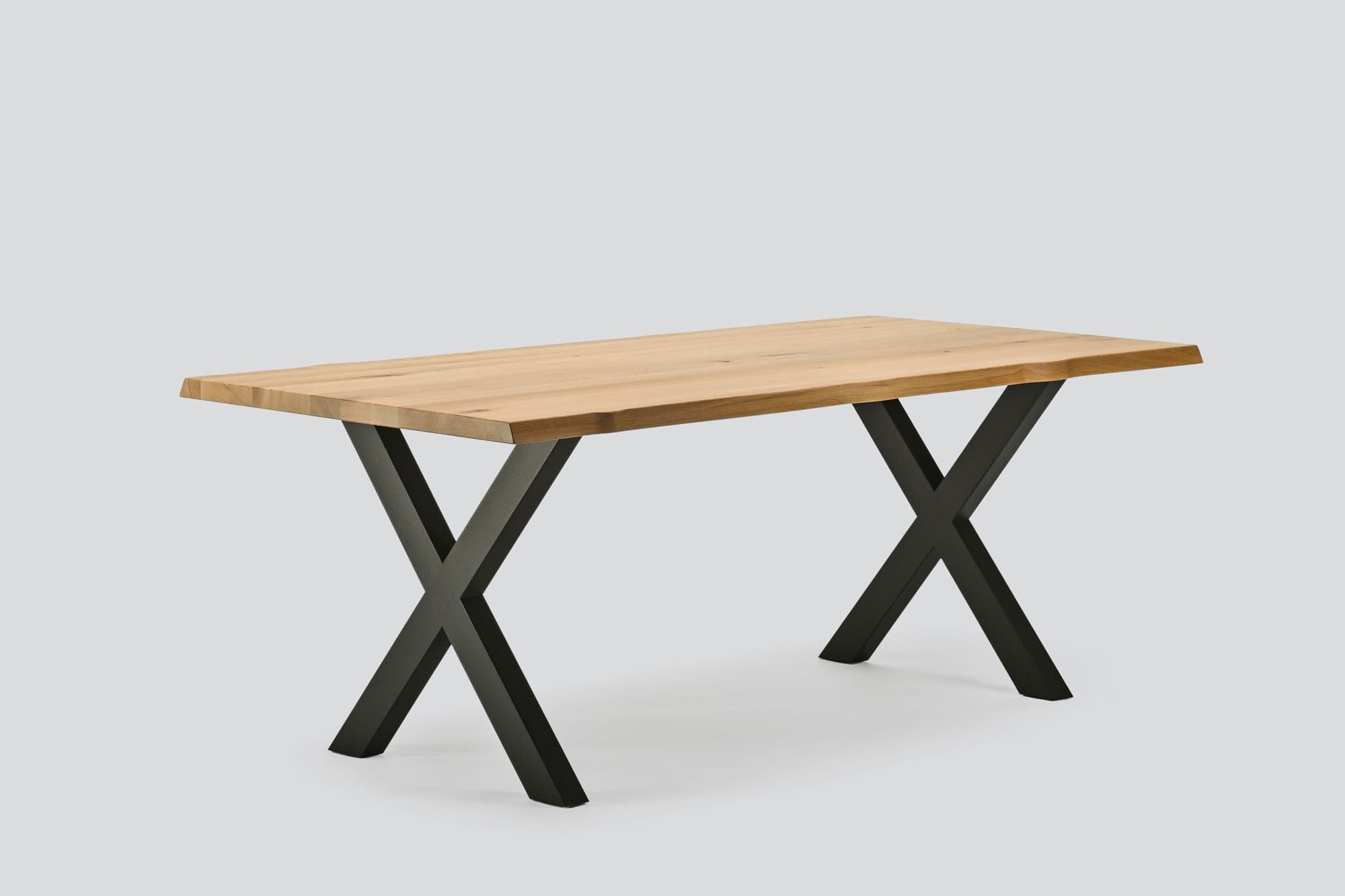 MIAM — Nodus dining table in solid oak, image 2