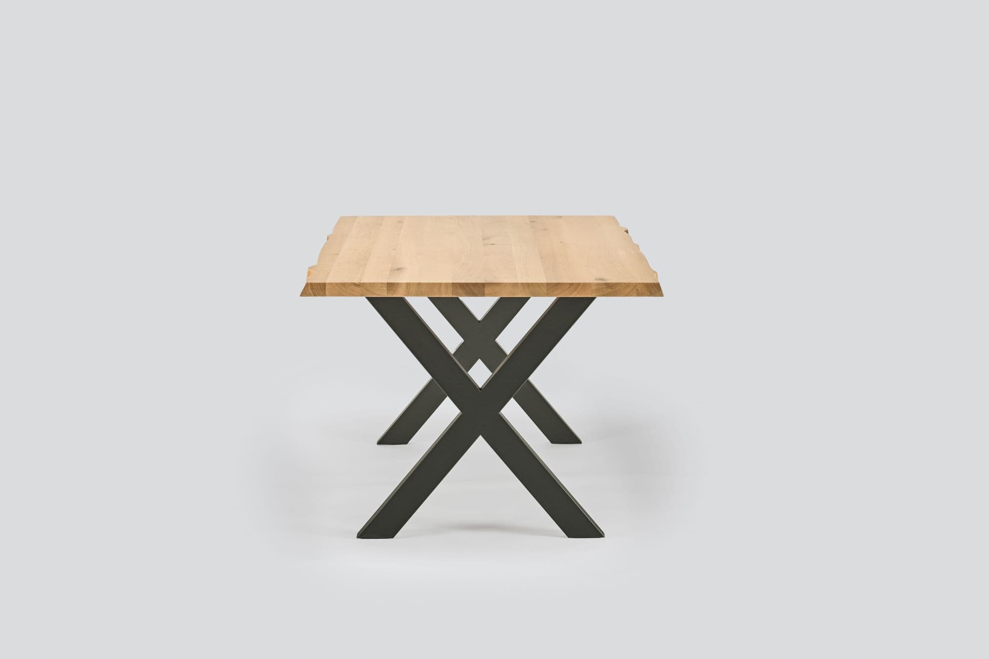 MIAM — Nodus dining table in solid oak, image 3