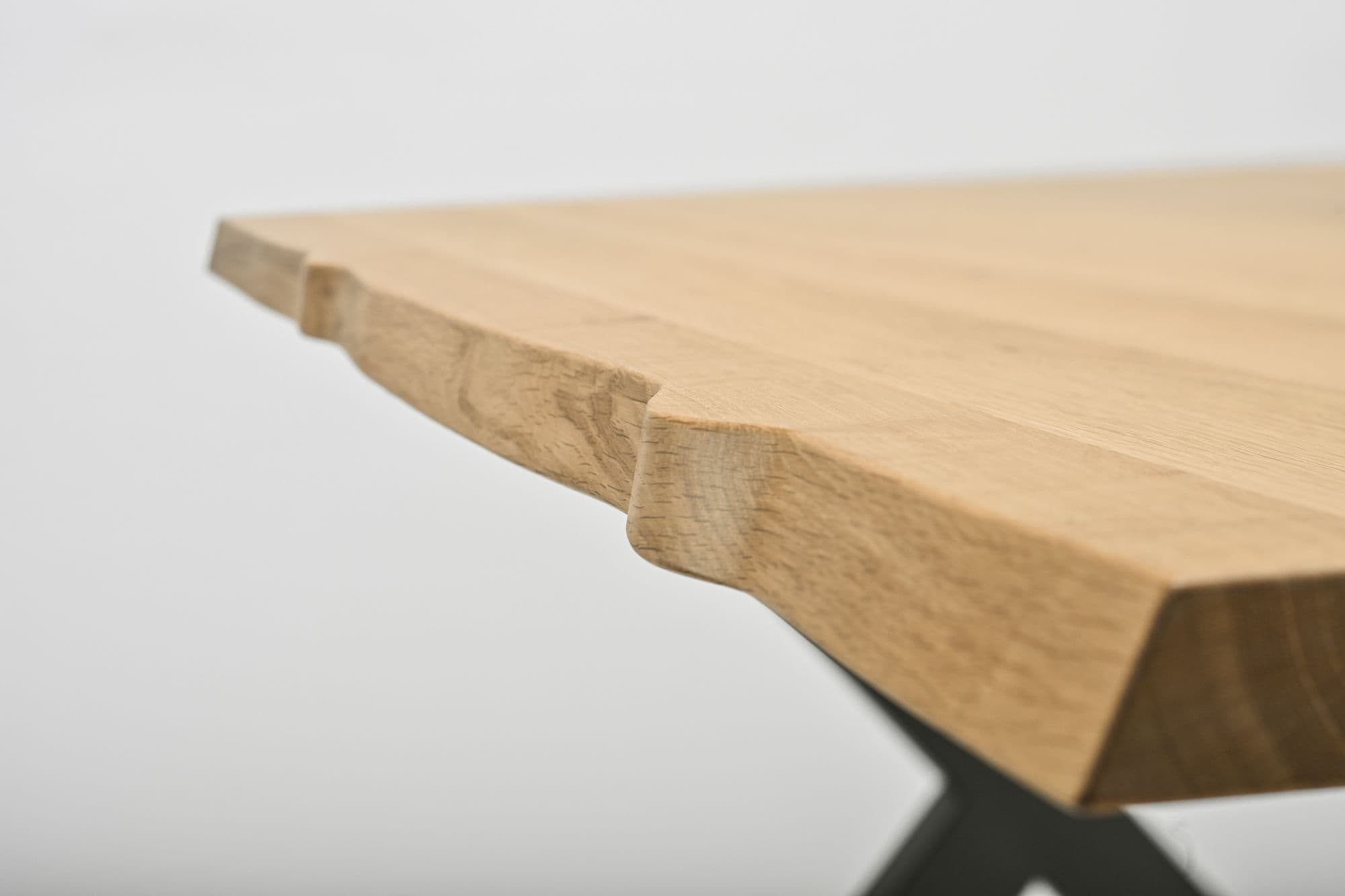 MIAM — Nodus dining table in solid oak, image 4