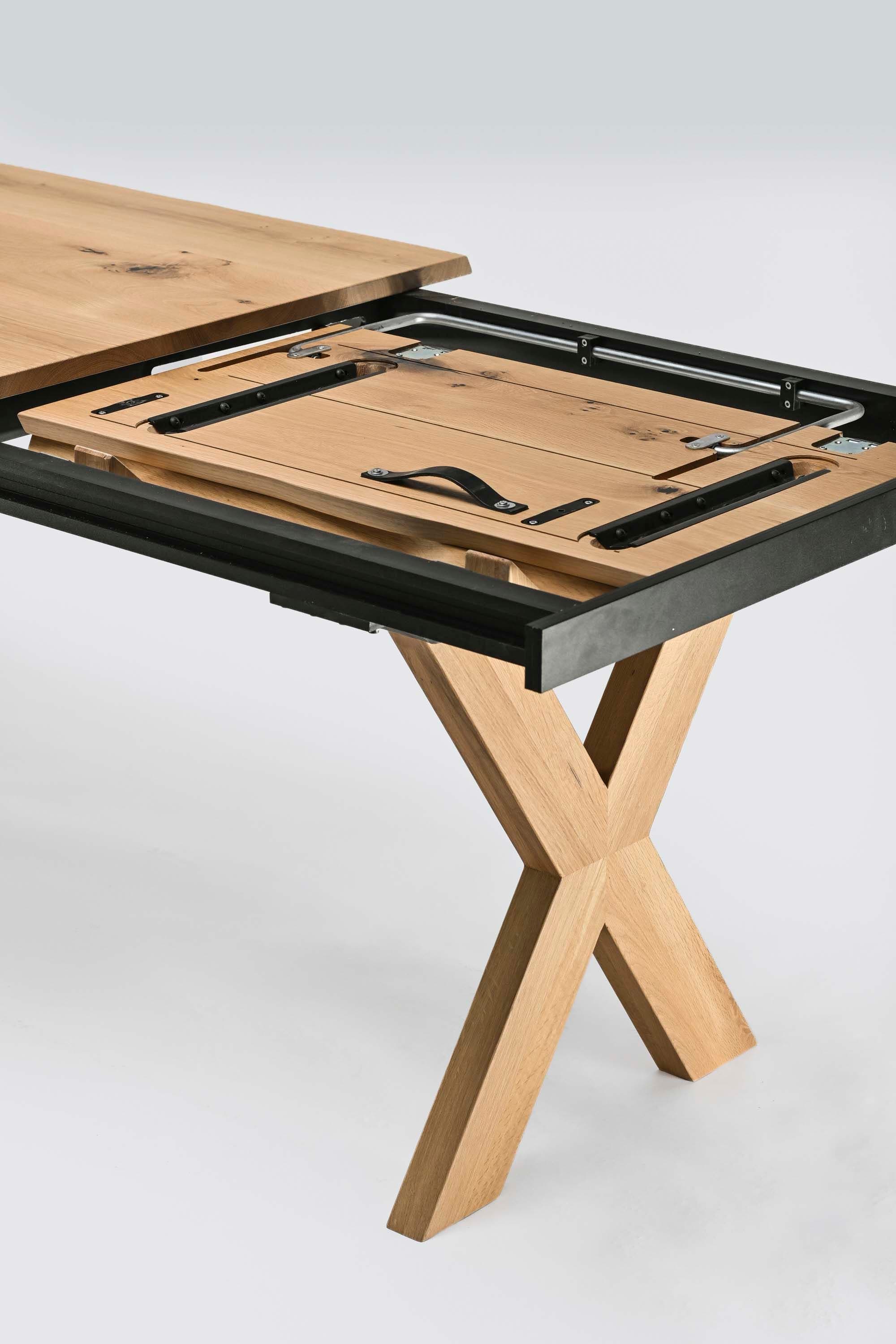 MIAM — Aria extendable dining table in solid oak, image 5